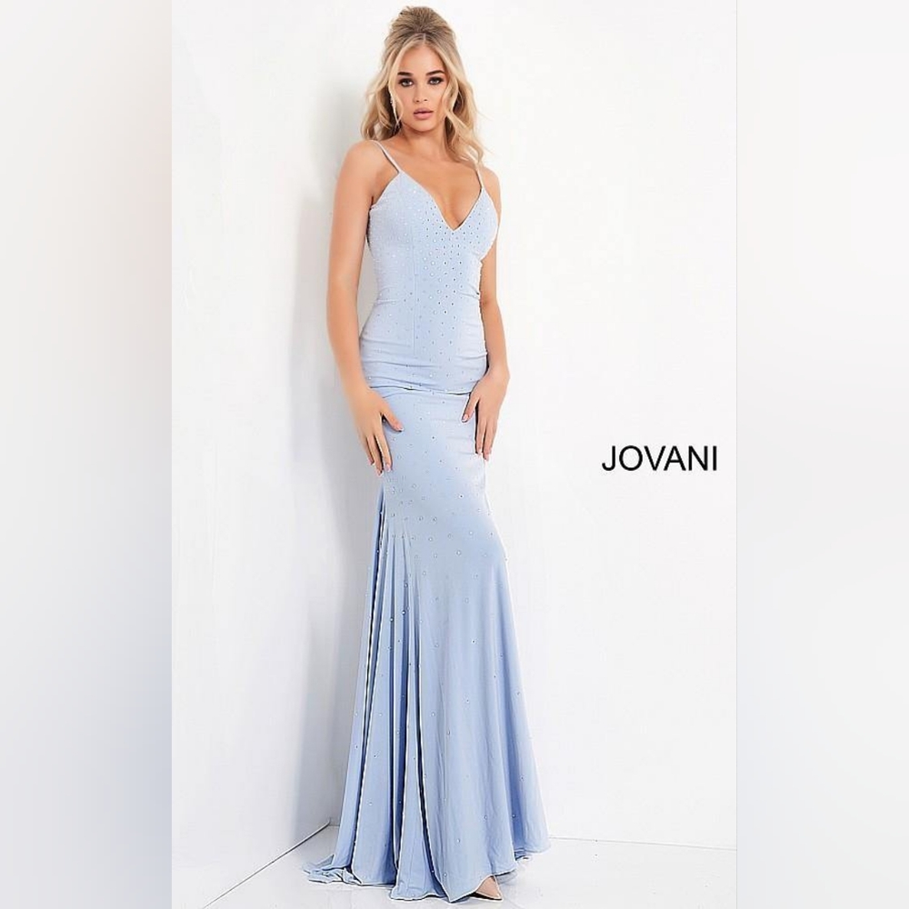 Jovani Light Blue Wedding Dress